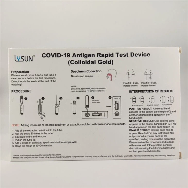 covid-19 antigen rapid test device