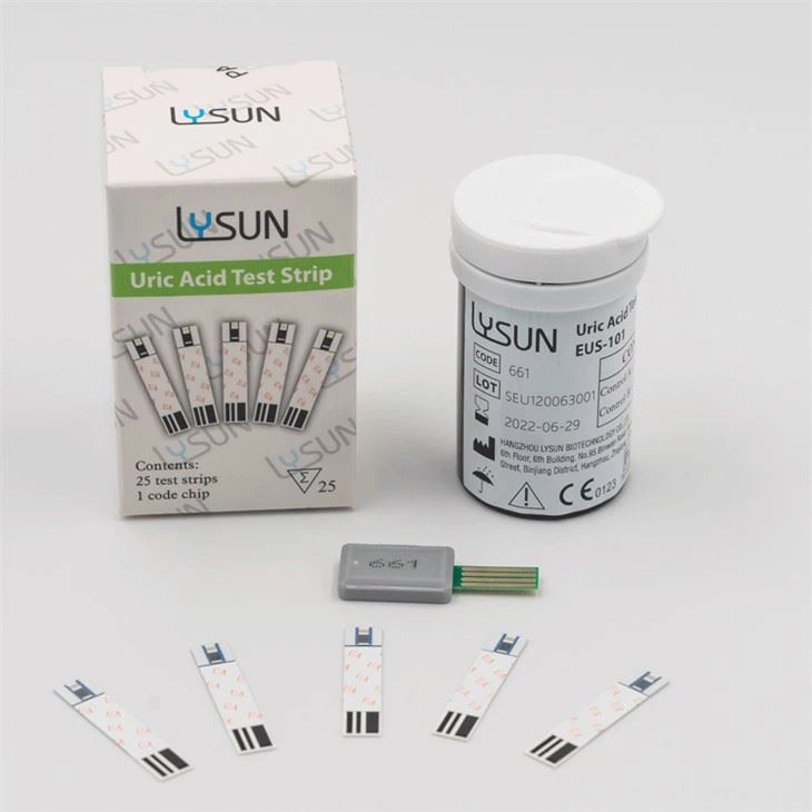 Auto Recognize Strips Uric Acid Test Strip