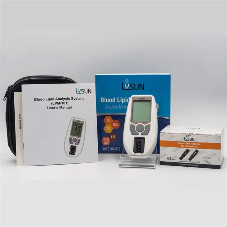 Cholesterol Blood Lipid Meter Monitoring