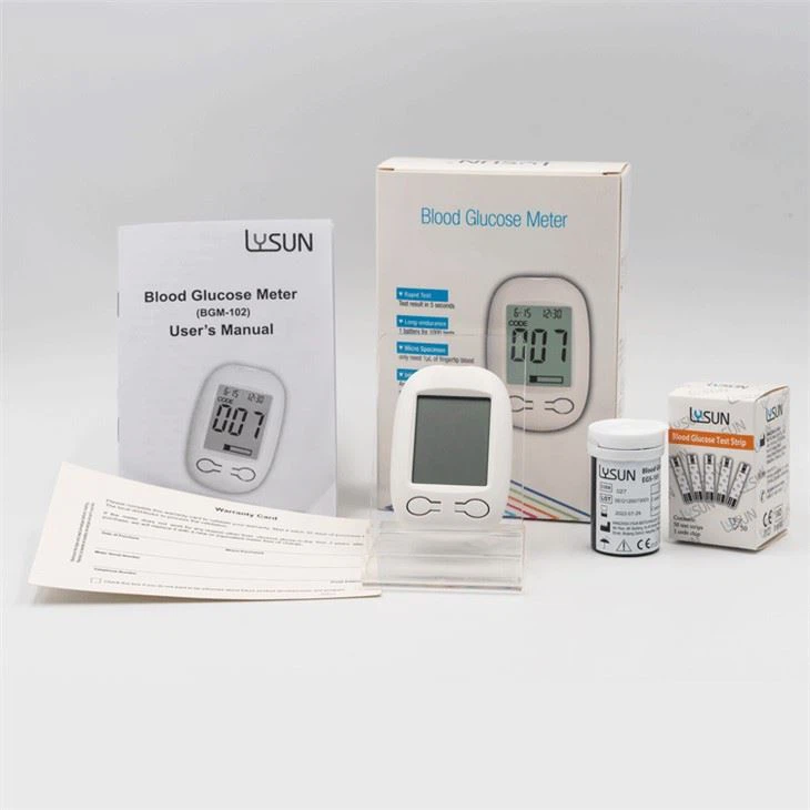 High Quality With Copmpetitive Price Fortified CE ISO Certified Code Free Glucose Strips