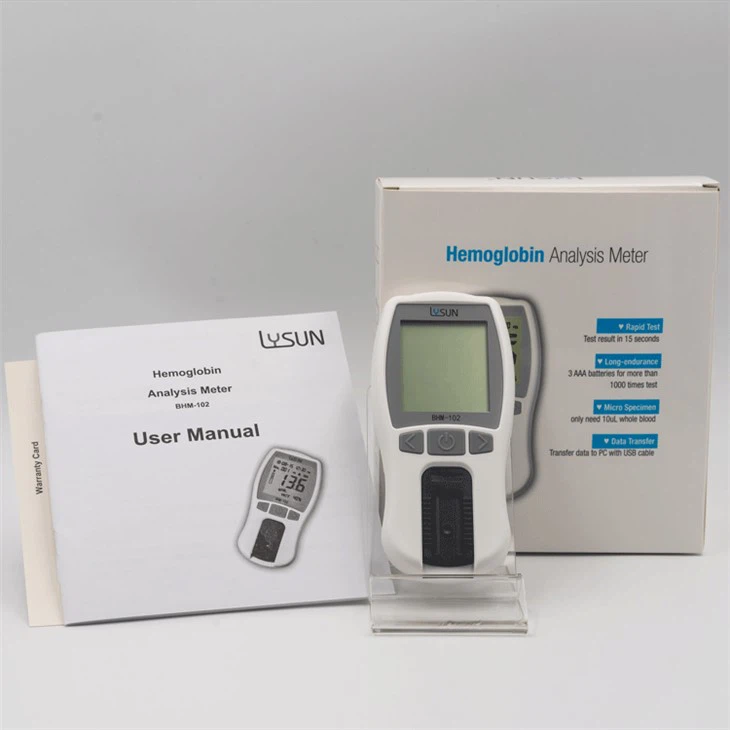 Home Use Portable Medical Hemoglobin Meter For Hospital Testing Average Family
