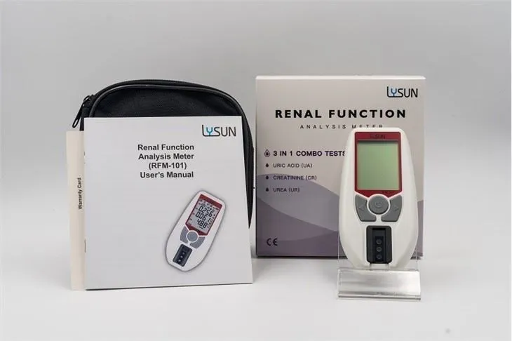 Hot Sale Portable Kidney Test Creatinine Urea Uric Acid Analyzer Renal Function