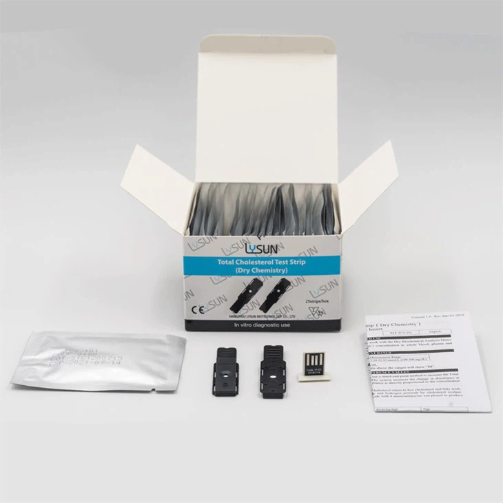 Intelligent Health Care Lipid Analysis Meter Cholesterol Test