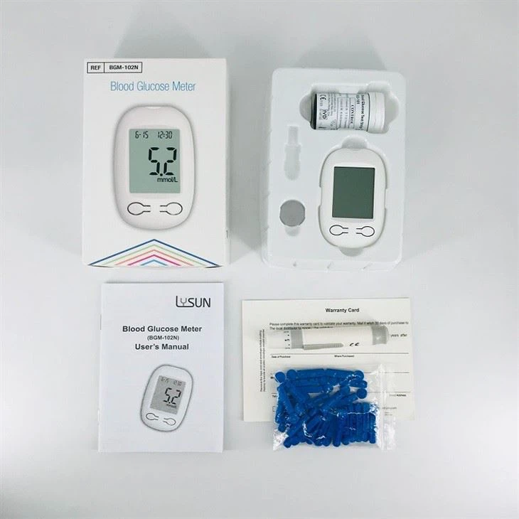 Lysun Measuring System Blood Glucose Cholesterol Meter Glucometer