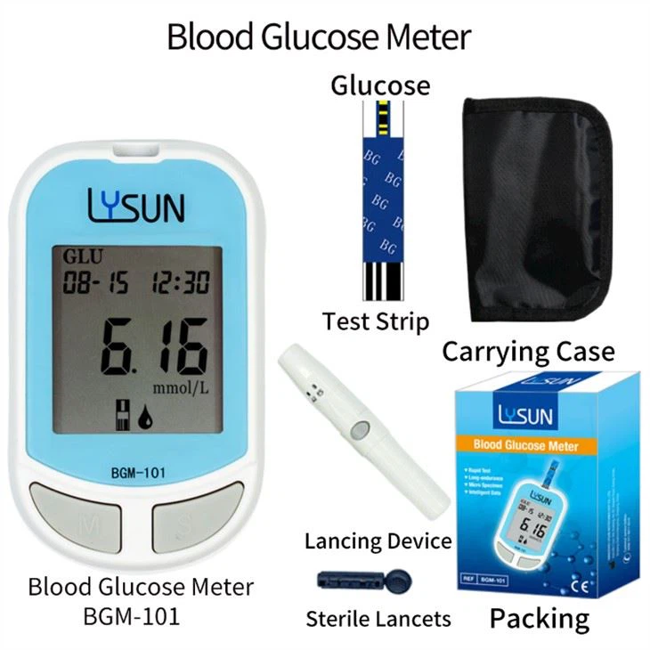 Lysun Medical Equipment Quick Test Sugar Test Kit