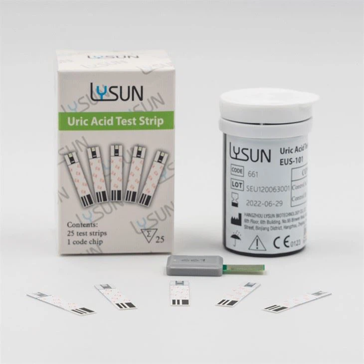 Lysun Uric Acid Blood Glucose Meter Support Customization Glucometer Kit Continuous Glucose Monitoring Sensor