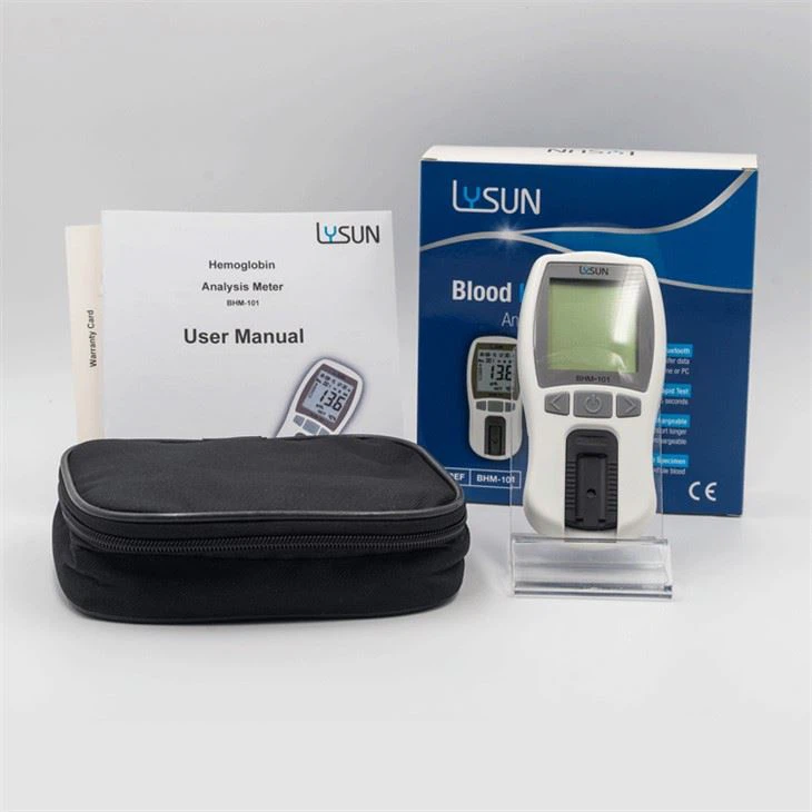 Microtouch Home Hemoglobin Analysis Digital Meter