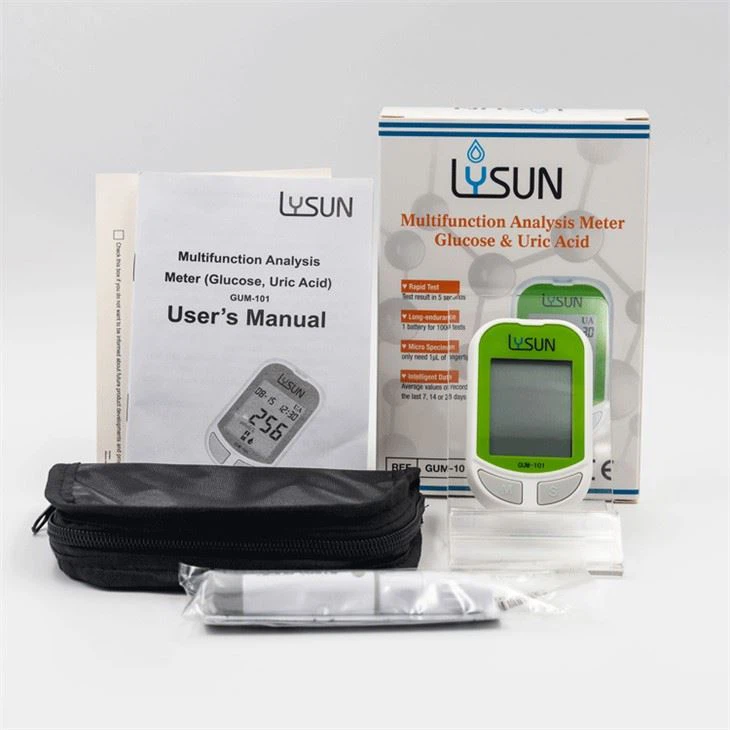 Non Invasive Blood Glucose Monitor Uric Acid Meter
