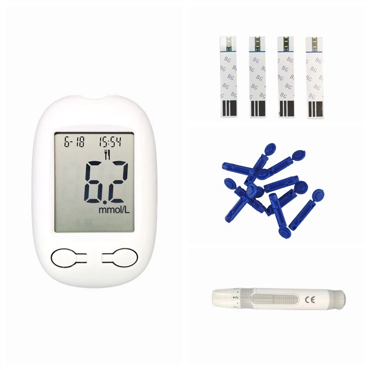 Professional Manufacturer Code Free Diabetes Test Meter Glucose Monitor