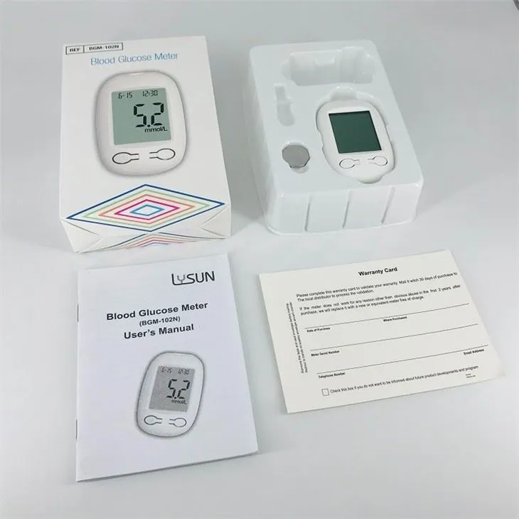 Quick Test Blood Glucose Meter
