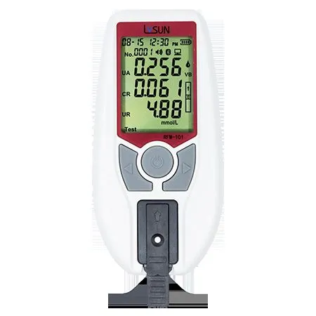 RFM-101 POCT Portable Renal Function Analysis Meter Multi-function 3 in 1 For Uric Acid(UA)/Creatinine(CR)/Urea(UR)