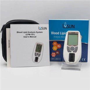 Moniteur de lipides 3 en 1 HDL LDL Triglycérides Cholestérol