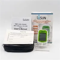 Glucomètre de glycémie Glucomètre multifonction Compteur d’acide urique GUM-101