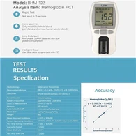 Lecteur d'hémoglobine portable