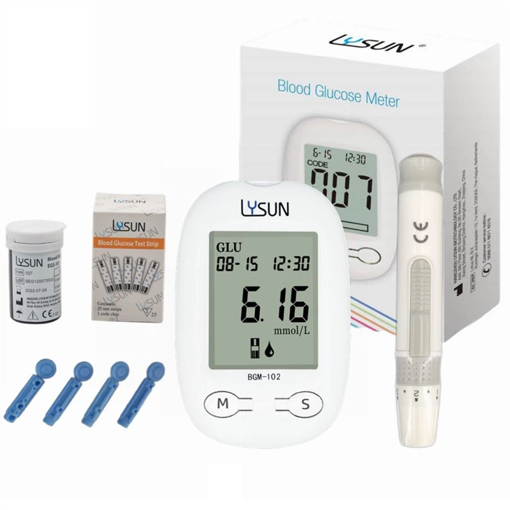 China Manufacture Economic Portable Blood Glucose Meter
