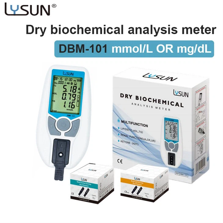 Analyseur de système de surveillance biochimique à sec Triglycérides Créatinine Cholestérol