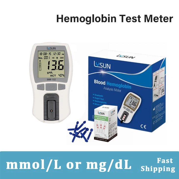 Système de surveillance de compteur d'hémoglobine d'hémoglobine sanguine Easy Touch