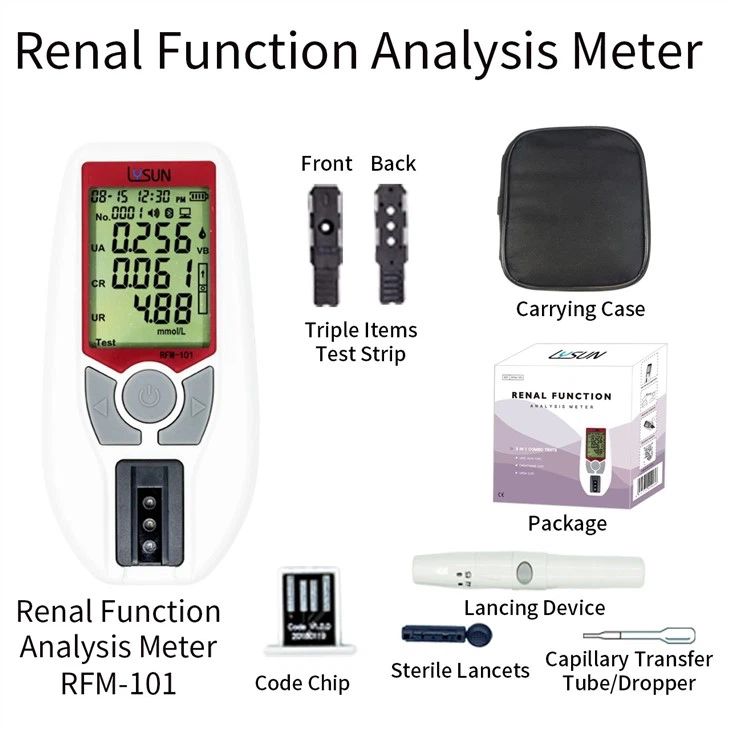 Portable Handheld Renal Function Analyais Meter