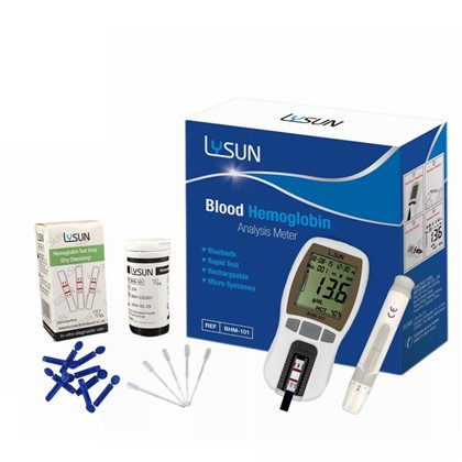 Analyseur d'hémoglobine Lysun BHM-101 Compteur d'hémoglobine sanguine multifonction