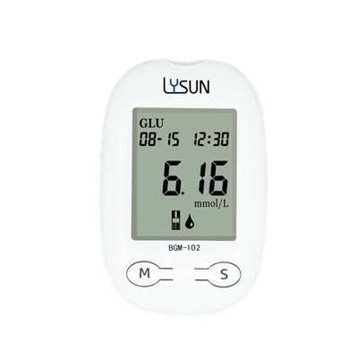 Testeur intelligent de mesure de la glycémie Lecteur de glycémie Lysun Accueil