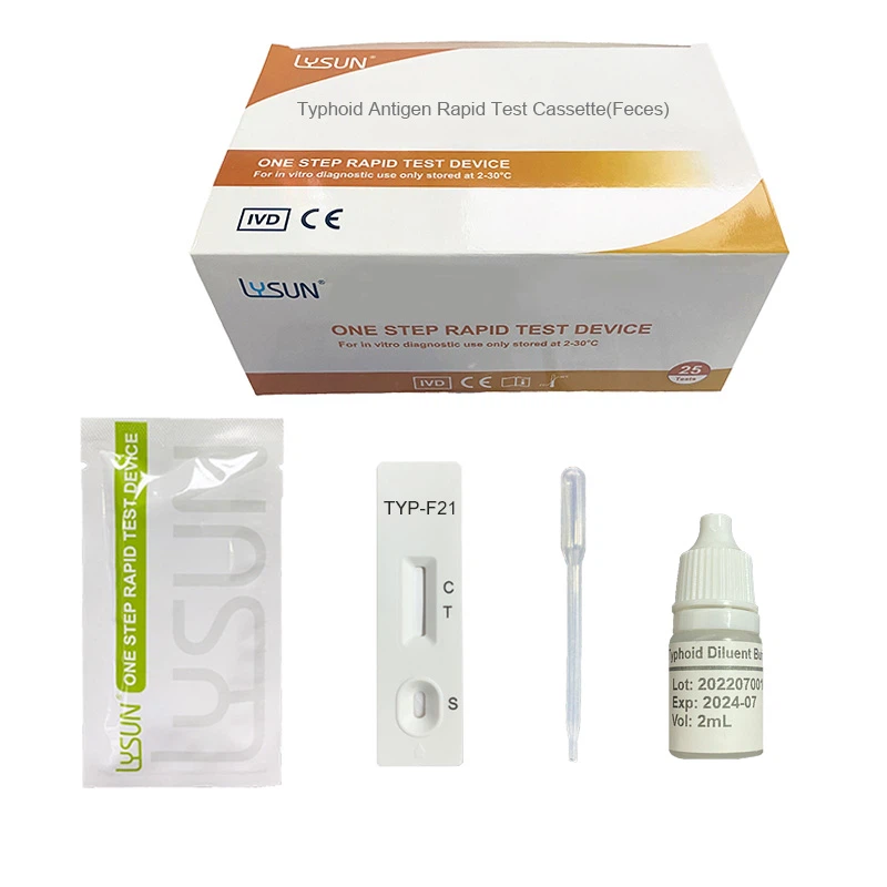 Typhoid Antigen Rapid Test Self-Test Typhoid Antigen Rapid Test Self-Test