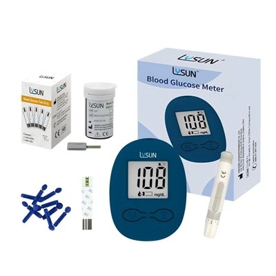 Lysun BGM -103 Glutose sanguine Monitor Personal Health Care Test de glycémie