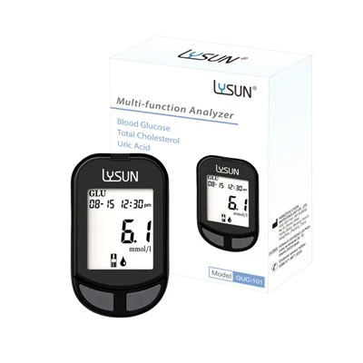 Lysun Glycémie, acide urique, cholestérol total 3 en 1 mètre GUC-101