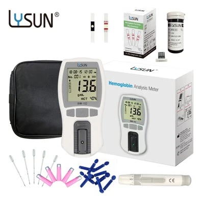 Lysun Hb mètre Test d'hémoglobine soins à domicile analyseur de sang d'hématologie clinique