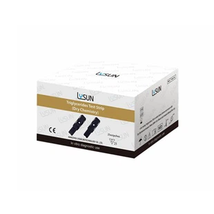 Lysun tgs -101 Triglycérides de santé Personnels Triglycérides Test Strip pour les bandes d'analyse des fonctions rénales