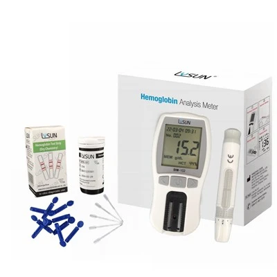 Compteur d'hémoglobine Portable à domicile, équipement de Test d'hémoglobinomètre